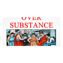 phoney philosophy joke picture card