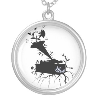 Phonograph, Musical Roots - Necklace necklace