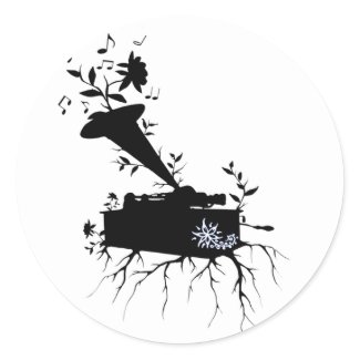 Phonograph, Musical Roots - Sticker sticker