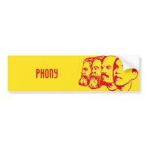 PHONY bumper sticker bumper stickers