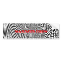 Phosphene_artistic_depiction, MAXIMUS CREW bumper stickers by maximus_mayhem Phosphene_artistic_depiction, MAXIMUS CREW bumper stickers