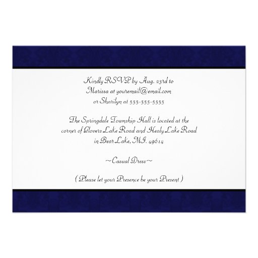 Photo 50th Wedding Anniversary Party Invitations