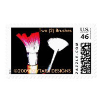 Photo 7366, Two (2) Brushes, 2009 KEYTARA DESIGNS postage