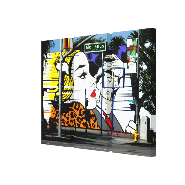 Photo 8 Graffiti in Color Canvas Print Photo 8 Graffiti in Color Canvas Print