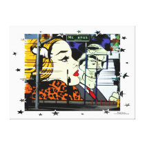Photo 8 Graffiti with Fun Stars canvas prints