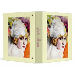 Photo album binders, Vintage Painting