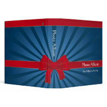 Photo Album Holiday Bow binders by ZazzleBinders Photo Album Holiday Bow binders