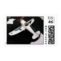 Photo and Paint from Flight :Colette (CHG) Postage