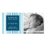 PHOTO BABY ANNOUNCEMENT :: smartly striped 3L Photo Card
