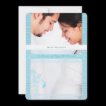 Photo Baby Boy Shower Announcement