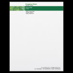 Photo Band - Leaves letterhead
