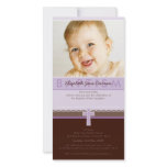 PHOTO BAPTISM INVITATIONS :: pure 1 Customized Photo Card
