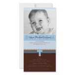 PHOTO BAPTISM INVITATIONS :: pure 5 Personalized Photo Card