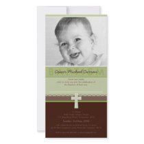PHOTO BAPTISM INVITATIONS :: pure 6 Photo Cards