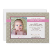 PHOTO BAPTISM INVITE :: glory 12L