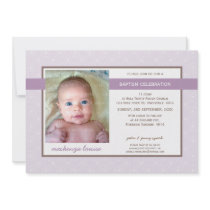 PHOTO BAPTISM INVITE :: glory 5L