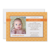 PHOTO BAPTISM INVITE :: glory 7L