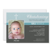 PHOTO BAPTISM INVITE :: peace 5 L