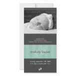 PHOTO BIRTH ANNOUNCEMENT :: happy feet 2P Photo Card Template