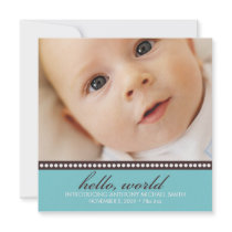 Photo Birth Announcement invitations by simplysostylish Photo Birth Announcement invitations