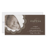 PHOTO BIRTH ANNOUNCEMENTS :: sweet bloom 5L Personalized Photo Card
