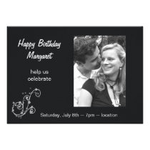 Photo birthday invitation /shower invite (#INV031) invitations