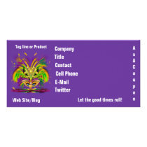 Photo Business Mardi Gras Please View Notes Customized Photo Card