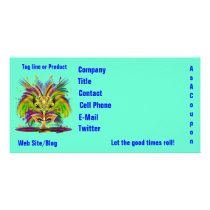 Photo Business Mardi Gras Please View Notes Photo Greeting Card