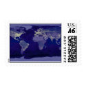 Photo by NASA / earthlights postage by moxieann Photo by NASA / earthlights postage