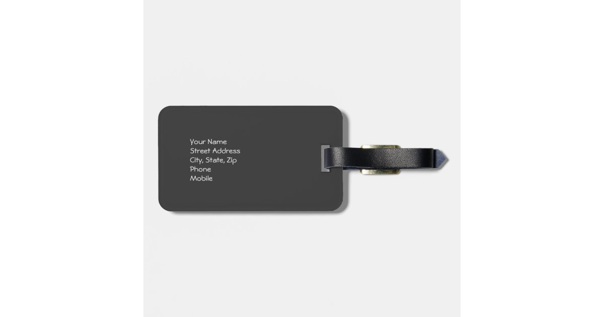 Photo Camera Luggage Tag Zazzle