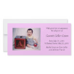 Photo Card Adoption Announcement