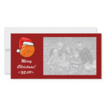 Photo Card - Christmas Basketball