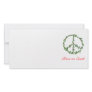 Photo Card Christmas Peace Wreath, Peace on Earth