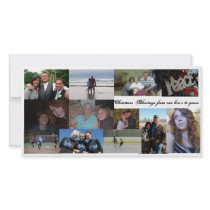 photo card, collage,