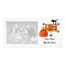 Photo Card Halloween Template photo cards by forbes1954 Photo Card Halloween Template photo cards