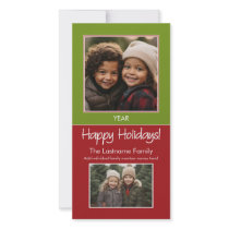 Photo Card: Happy Holidays! photo cards