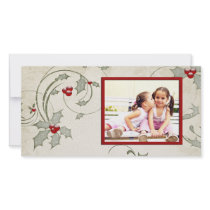 Photo Card Holly