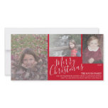 Photo Card: Merry Christmas Simply Red photo cards