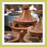Photo Card of Moroccan Tagines invitations