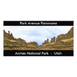Photo Card - Park Ave Pano, Arches NP, Utah
