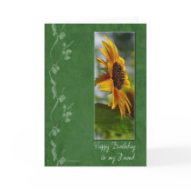 Photo Card-Sunflower-BDF