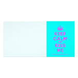 [Crown] keep calm and kiss me  Photo Cards