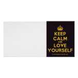 [Crown] keep calm and love yourself  Photo Cards
