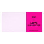 [UK Flag] i love one direction  Photo Cards