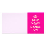 [Dancing crown] keep calm and dance on  Photo Cards