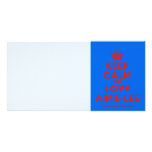 [Crown] keep calm and love aimie-lee  Photo Cards