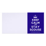 [Knitting crown] keep calm and stay scouse  Photo Cards