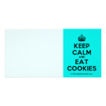 [Crown] keep calm and eat cookies  Photo Cards