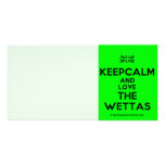 [UK Flag] keepcalm and love the wettas  Photo Cards