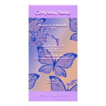 Photo cards template - customizable butterflies